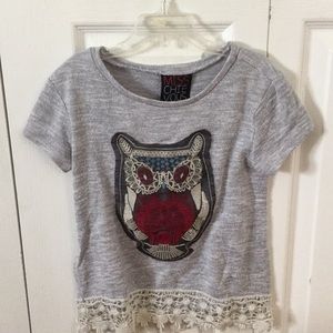 Gray Print Shirt